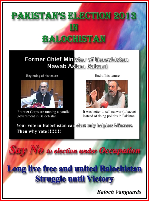 Your vote in Balochistan can elect only helpless Minsters