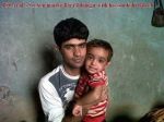 Raza Jahangir Baloch with his son
